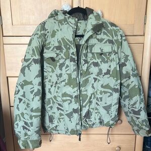 Camouflage Hooded Jacket
